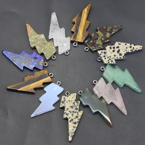 natural stone lightning bolt necklaces pendants polished charms trendy fashion jewelry making women earring gifts wholesale, Bronze;silver
natural stone lightning bolt necklaces pendants polished charms trendy fashion jewelry making women earring gifts wholesale, Bronze;silver