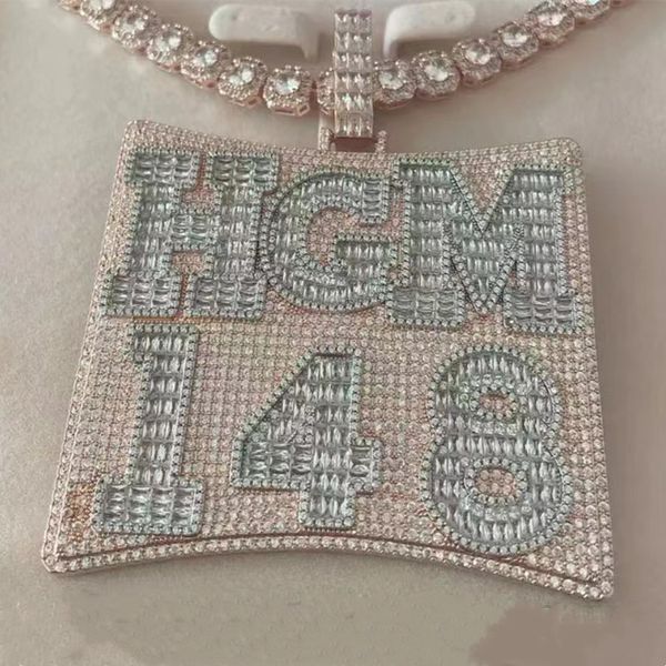 gold plated pendant full bling cz stone ice out custom name letters numbers necklace with 3mm 24inch rope chain nice jewelry gift, Silver
gold plated pendant full bling cz stone ice out custom name letters numbers necklace with 3mm 24inch rope chain nice jewelry gift, Silver