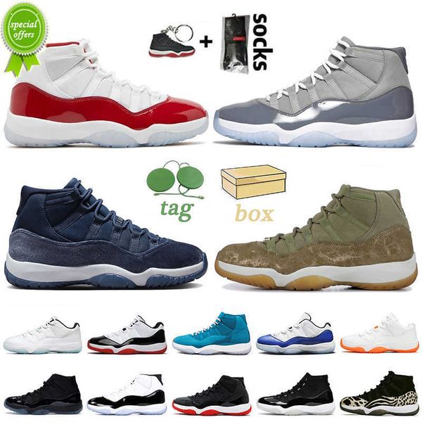 2023 with box jumpman 11 basketball shoes 11s midnight navy cherry cool grey olive lux women mens trainers bred miamis dolphins, Black
2023 with box jumpman 11 basketball shoes 11s midnight navy cherry cool grey olive lux women mens trainers bred miamis dolphins, Black