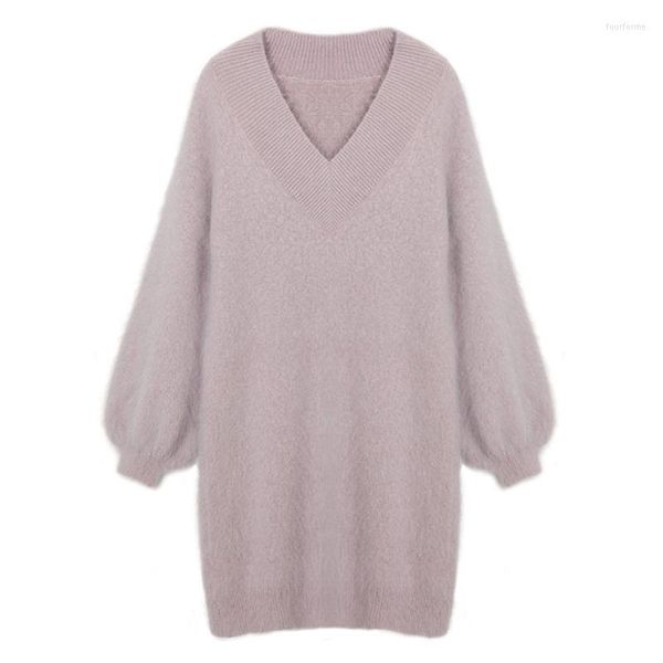 women's sweaters mohair long sweater women 2022 autumn winter streetwear elegant fashion v-neck jumper pull femme hiver knitted pullove, White;black
women's sweaters mohair long sweater women 2022 autumn winter streetwear elegant fashion v-neck jumper pull femme hiver knitted pullove, White;black