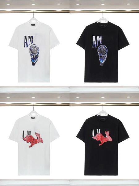 2022 summer new alphabet print men's t-shirts od67 women's round neck cotton short sleeve loose pullover top, White;black
2022 summer new alphabet print men's t-shirts od67 women's round neck cotton short sleeve loose pullover top, White;black