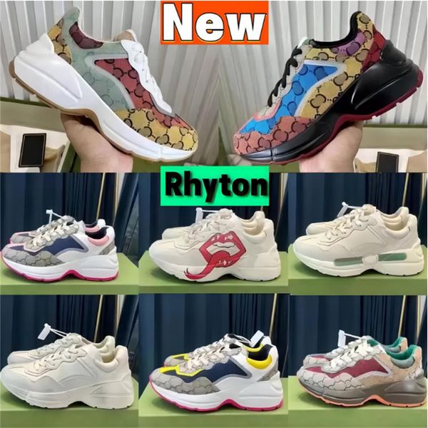 designer casual shoes women rhyton multicolor sneakers men trainers vintage chaussures platform sneaker strawberry mouse mouth shoe rtg, Black
designer casual shoes women rhyton multicolor sneakers men trainers vintage chaussures platform sneaker strawberry mouse mouth shoe rtg, Black