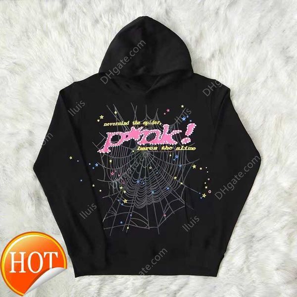 new2023 hip hop web puff print sp5der hoodie men women 1 1 young thug angel spider sweatshirts heavy fabric pullover, Black
new2023 hip hop web puff print sp5der hoodie men women 1 1 young thug angel spider sweatshirts heavy fabric pullover, Black