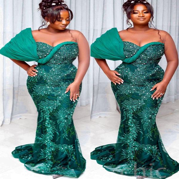 2023 arabic aso ebi hunter green prom dresses lace mermaid beaded crystals evening formal party second reception birthday engagement gowns d, Black
2023 arabic aso ebi hunter green prom dresses lace mermaid beaded crystals evening formal party second reception birthday engagement gowns d, Black