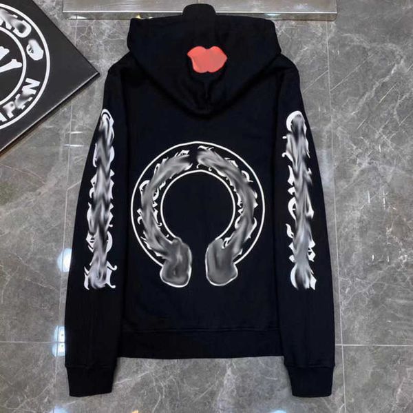 men's luxury sweatshirts fashion jackets men women classic hoodies zipper hooded sweater designer cross pullover sanskrit hoodie casual, Black
men's luxury sweatshirts fashion jackets men women classic hoodies zipper hooded sweater designer cross pullover sanskrit hoodie casual, Black