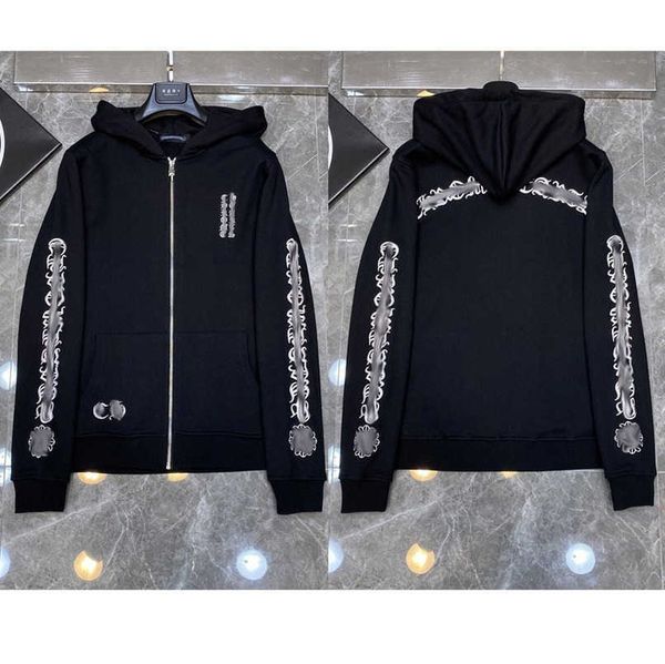 luxury fashion jackets men's sweatshirts men women classic hoodies ch zipper hooded sweater designer cross pullover sanskrit hoodie cas, Black
luxury fashion jackets men's sweatshirts men women classic hoodies ch zipper hooded sweater designer cross pullover sanskrit hoodie cas, Black