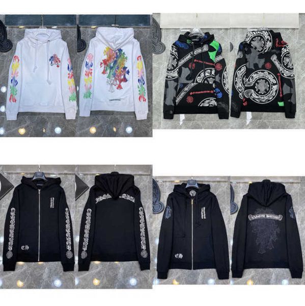 fashion men's luxury jackets sweatshirts men women classic hoodies ch zipper hooded sweater designer cross pullover sanskrit hoodie cas, Black;brown
fashion men's luxury jackets sweatshirts men women classic hoodies ch zipper hooded sweater designer cross pullover sanskrit hoodie cas, Black;brown