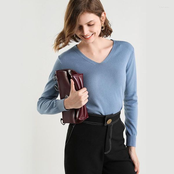women's sweaters cashmere cotton blend v neck sweater women 2022 autumn winter office lady knitted jumper pull femme hiver pullover, White;black
women's sweaters cashmere cotton blend v neck sweater women 2022 autumn winter office lady knitted jumper pull femme hiver pullover, White;black
