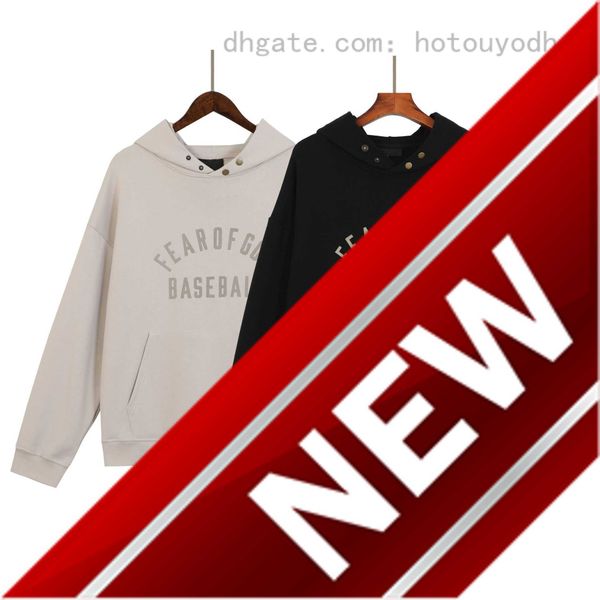 2022 salesman new essential season 7 key baseball hoodie high street high hop loose hoodie trend essentials2, Black
2022 salesman new essential season 7 key baseball hoodie high street high hop loose hoodie trend essentials2, Black