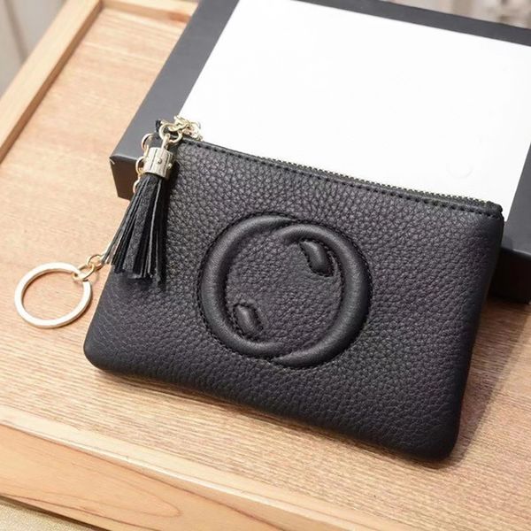 7a designer coin purses lady embossed letter brand logo wallets men tassel genuine leather burse, Red;black
7a designer coin purses lady embossed letter brand logo wallets men tassel genuine leather burse, Red;black
