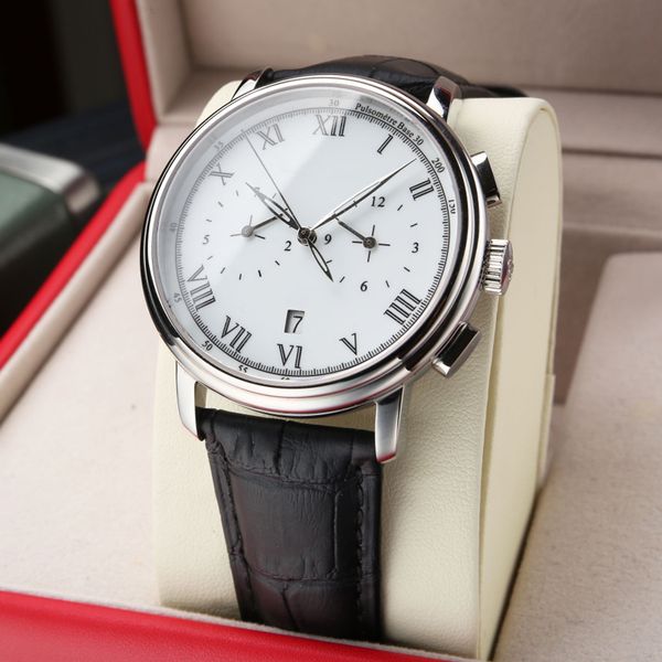 mens watches automatic mechanical movement watch 42mm luminous fashion business sappire wristwatch montre de luxe, Slivery;brown
mens watches automatic mechanical movement watch 42mm luminous fashion business sappire wristwatch montre de luxe, Slivery;brown