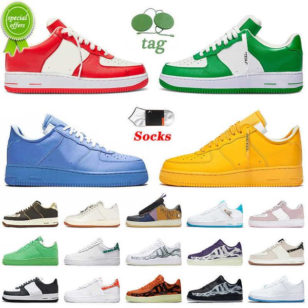 2023 basketball shoeswomen mens designer casual shoes af1s comet red green team royal mca blue printing brown white with socks forses skelet
2023 basketball shoeswomen mens designer casual shoes af1s comet red green team royal mca blue printing brown white with socks forses skelet