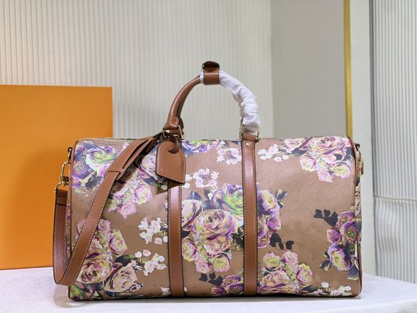 duffle bags luxury fashion golden flowers men women highs quality travel brand designer luggage handbags with lock large capacity sport bag
duffle bags luxury fashion golden flowers men women highs quality travel brand designer luggage handbags with lock large capacity sport bag