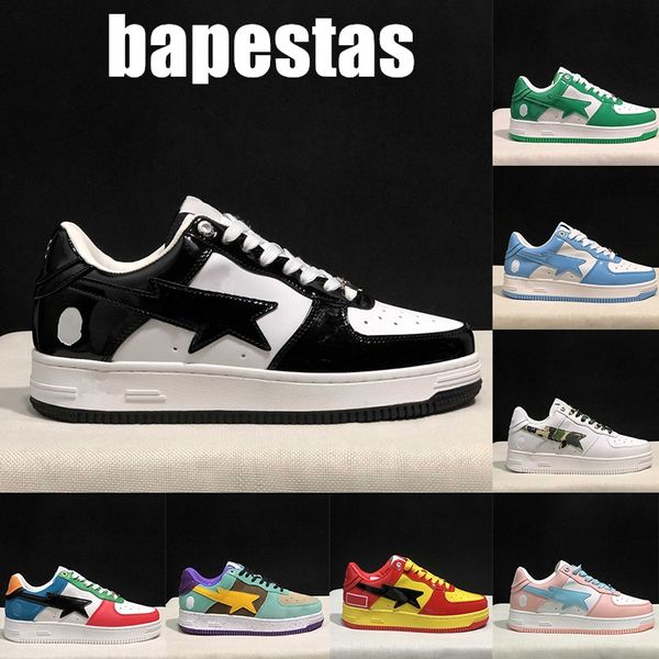 basketball shoes athletic bapestas for men women fashion patent leather black purple sax green beige abc camo grey flat ridding walking snea
basketball shoes athletic bapestas for men women fashion patent leather black purple sax green beige abc camo grey flat ridding walking snea