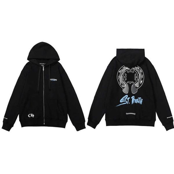 fashion men's jackets luxury sweatshirts men women classic hoodies zipper hooded sweater designer cross pullover sanskrit hoodie casual, Black
fashion men's jackets luxury sweatshirts men women classic hoodies zipper hooded sweater designer cross pullover sanskrit hoodie casual, Black