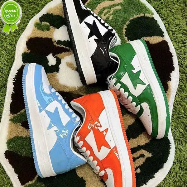 2023 basketball shoesbapestas baped designer casual shoes platform sneakers bapesta sk8 sta patent leather green black white plate-forme for
2023 basketball shoesbapestas baped designer casual shoes platform sneakers bapesta sk8 sta patent leather green black white plate-forme for