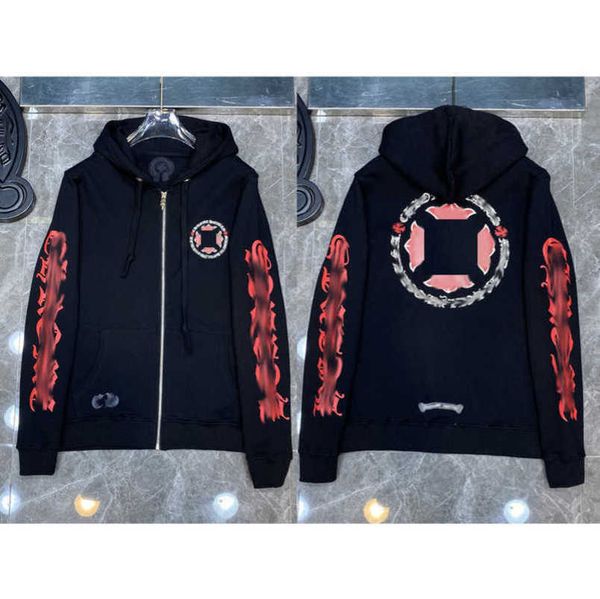 sweatshirts men's luxury fashion jackets ch hoodies men women designer boy sanskrit print sweater zipper hooded cross pullover hoodie c, Black;brown
sweatshirts men's luxury fashion jackets ch hoodies men women designer boy sanskrit print sweater zipper hooded cross pullover hoodie c, Black;brown