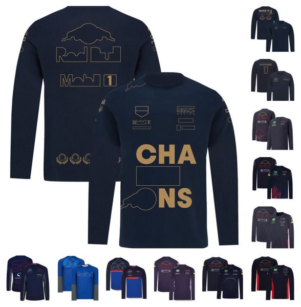 new f1 racing suit breathable t-shirt long sleeve team men's clothes can be customized in spring and autumn.
new f1 racing suit breathable t-shirt long sleeve team men's clothes can be customized in spring and autumn.