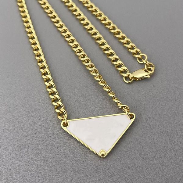 pendant necklaces womens mens luxury designer necklace chain fashion jewelry black white p triangle pendant design party gold hip hop punk m, Silver
pendant necklaces womens mens luxury designer necklace chain fashion jewelry black white p triangle pendant design party gold hip hop punk m, Silver