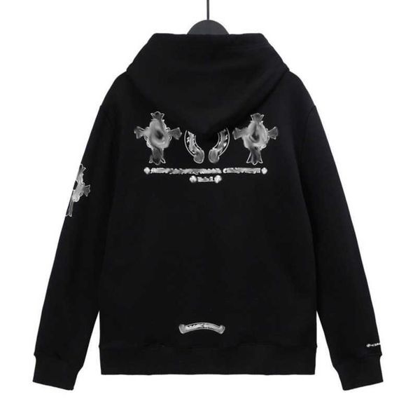 luxury fashion sweatshirts men's jackets men women classic hoodies zipper hooded sweater designer cross pullover sanskrit hoodie casual, Black
luxury fashion sweatshirts men's jackets men women classic hoodies zipper hooded sweater designer cross pullover sanskrit hoodie casual, Black