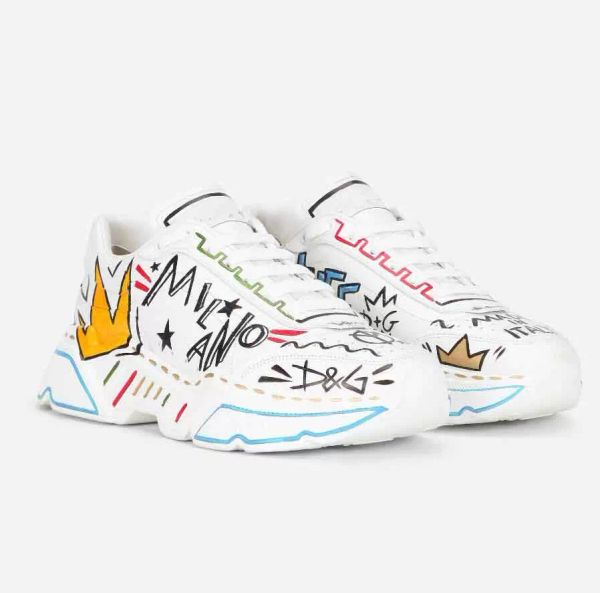with box designer shoes modern graffiti calfskin nappa daymaster sneakers shoes lightweight runner sports super-flex rubber soles outdo uenl, Black
with box designer shoes modern graffiti calfskin nappa daymaster sneakers shoes lightweight runner sports super-flex rubber soles outdo uenl, Black