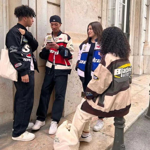 madeextreme store early autumn pioneer minority designer 2023 new letter coat mens fashion thin motorcycle baseball suit m-xxl, Black;brown
madeextreme store early autumn pioneer minority designer 2023 new letter coat mens fashion thin motorcycle baseball suit m-xxl, Black;brown
