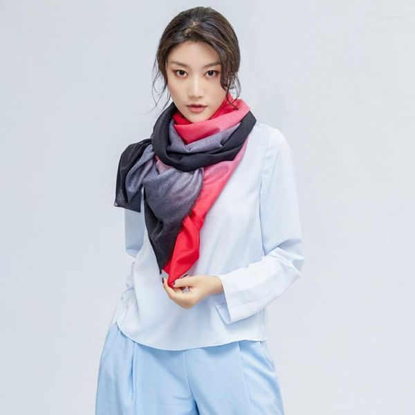 scarves wool shawl 80s gradient color scarf thin and soft cashmere women&men winter keep warm shawls, Blue;gray
scarves wool shawl 80s gradient color scarf thin and soft cashmere women&men winter keep warm shawls, Blue;gray