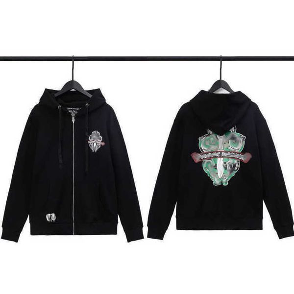 luxury fashion men's sweatshirts jackets men women classic hoodies ch zipper hooded sweater designer cross pullover sanskrit hoodie cas, Black
luxury fashion men's sweatshirts jackets men women classic hoodies ch zipper hooded sweater designer cross pullover sanskrit hoodie cas, Black