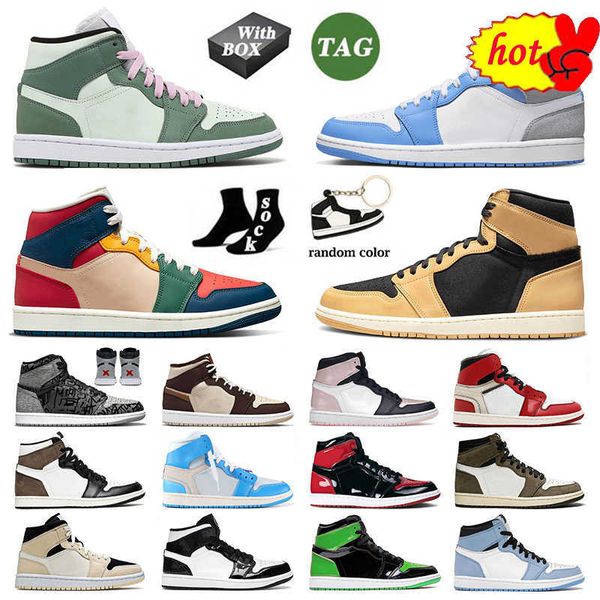 2023 high basketball shoesjumpman 1 1s mens woemns shoes designer varsity red unc mid carbon fiber dutch green panda
2023 high basketball shoesjumpman 1 1s mens woemns shoes designer varsity red unc mid carbon fiber dutch green panda