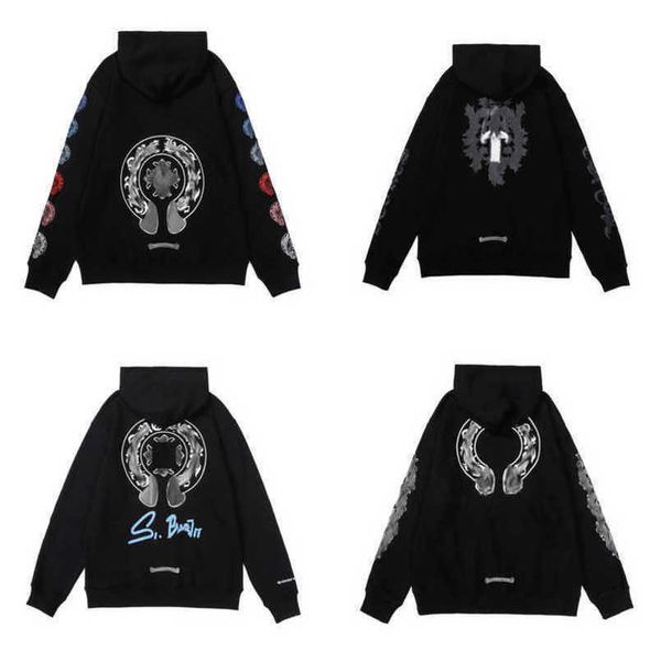 men's fashion luxury jackets sweatshirts men women classic hoodies ch zipper hooded sweater designer cross pullover sanskrit hoodie cas, Black
men's fashion luxury jackets sweatshirts men women classic hoodies ch zipper hooded sweater designer cross pullover sanskrit hoodie cas, Black