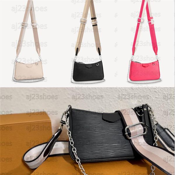 easy pouch on strap cross body bag black epi embossed leather wallet purses designer bags wide textile strap women mini chain hang318r
easy pouch on strap cross body bag black epi embossed leather wallet purses designer bags wide textile strap women mini chain hang318r