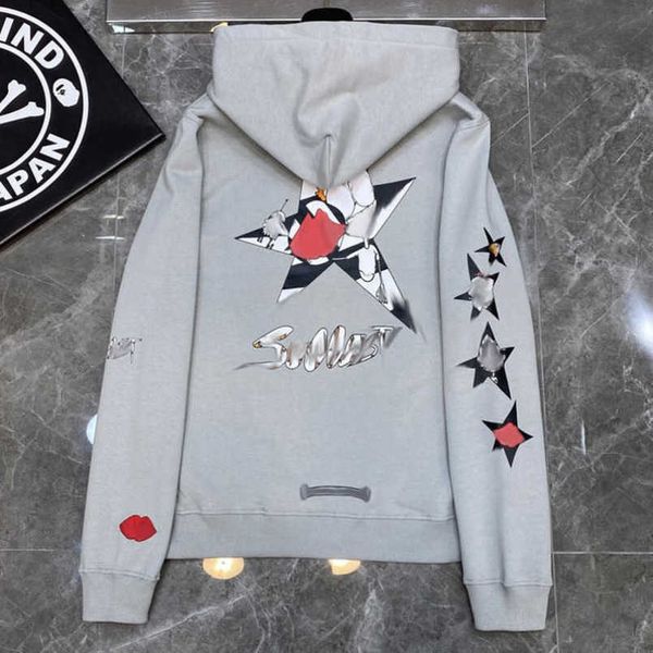 fashion men's luxury jackets sweatshirts men women classic hoodies ch zipper hooded sweater designer cross pullover sanskrit hoodie cas, Black
fashion men's luxury jackets sweatshirts men women classic hoodies ch zipper hooded sweater designer cross pullover sanskrit hoodie cas, Black