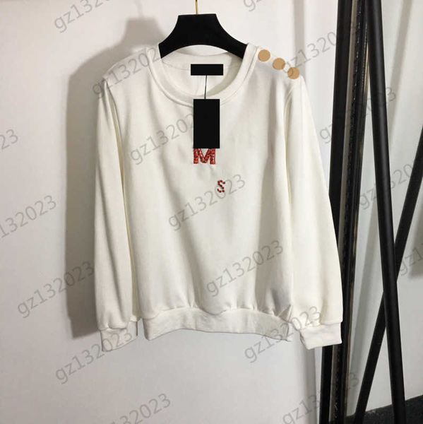 womens sweatshirts nail drill letter embroidery round neck pullover sweatshirt metal shoulder buckle long sleeve pullover simple joker wome, Black
womens sweatshirts nail drill letter embroidery round neck pullover sweatshirt metal shoulder buckle long sleeve pullover simple joker wome, Black