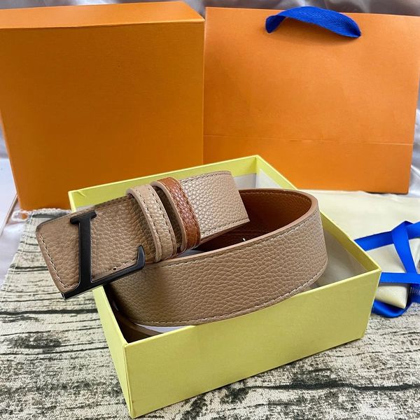 men designers belts classic fashion business casual belt wholesale mens waistband womens metal buckle leather width with box, Black;brown
men designers belts classic fashion business casual belt wholesale mens waistband womens metal buckle leather width with box, Black;brown