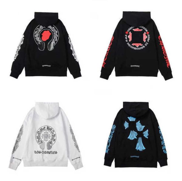 men's fashion luxury sweatshirts jackets ch hoodies men women designer boy sanskrit print sweater zipper hooded cross pullover hoodie c, Black
men's fashion luxury sweatshirts jackets ch hoodies men women designer boy sanskrit print sweater zipper hooded cross pullover hoodie c, Black