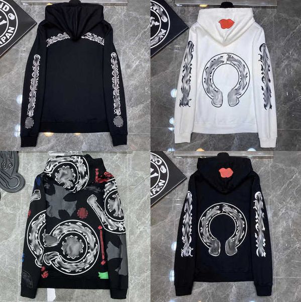 luxury fashion jackets men's sweatshirts men women classic hoodies ch zipper hooded sweater designer cross pullover sanskrit hoodie cas, Black
luxury fashion jackets men's sweatshirts men women classic hoodies ch zipper hooded sweater designer cross pullover sanskrit hoodie cas, Black