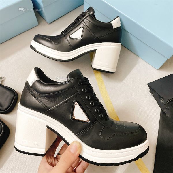 designer casual shoes downtown high-heeled leather sneakers luxury prads training shoe fashion sneaker shoe platform lace up print plate-for, Black
designer casual shoes downtown high-heeled leather sneakers luxury prads training shoe fashion sneaker shoe platform lace up print plate-for, Black