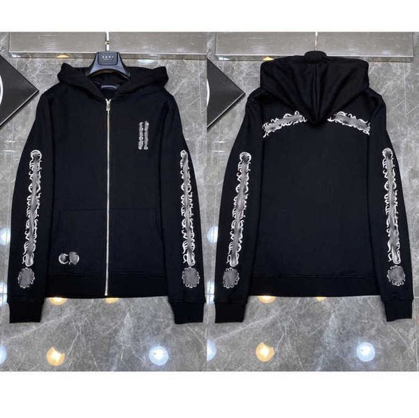 luxury men's fashion jackets sweatshirts men women classic hoodies ch zipper hooded sweater designer cross pullover sanskrit hoodie cas, Black
luxury men's fashion jackets sweatshirts men women classic hoodies ch zipper hooded sweater designer cross pullover sanskrit hoodie cas, Black