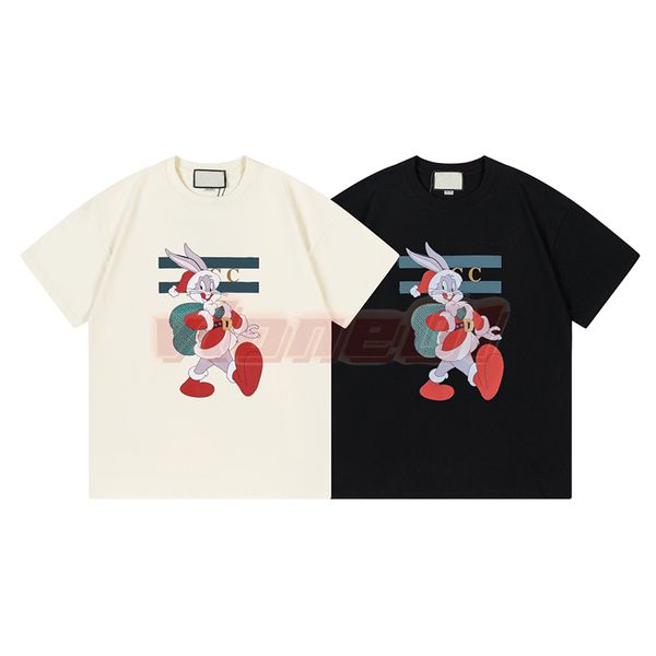 mens new summer t shirt designer womens fashion christmas rabbit letter print tees casual loose size xs, White;black
mens new summer t shirt designer womens fashion christmas rabbit letter print tees casual loose size xs, White;black