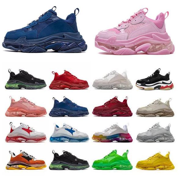 women men triple s shoe dad casual shoes crystal bottom paris 17fw leisure sneakers for vintage old grandpa trainer arge increasing sneakers
women men triple s shoe dad casual shoes crystal bottom paris 17fw leisure sneakers for vintage old grandpa trainer arge increasing sneakers