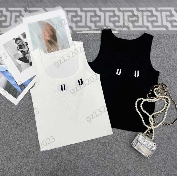 womens tanks camis striped letter embroidery sleeveless knitted vest u-neck pullover casual joker sports vests brand designer women clothes, White
womens tanks camis striped letter embroidery sleeveless knitted vest u-neck pullover casual joker sports vests brand designer women clothes, White