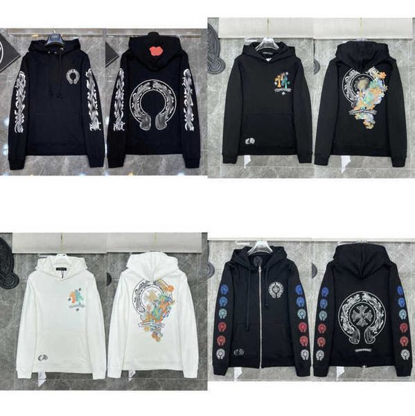 fashion luxury men's jackets sweatshirts men women classic hoodies ch zipper hooded sweater designer cross pullover sanskrit hoodie cas, Black
fashion luxury men's jackets sweatshirts men women classic hoodies ch zipper hooded sweater designer cross pullover sanskrit hoodie cas, Black
