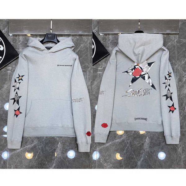 fashion jackets luxury men's sweatshirts men women classic hoodies ch zipper hooded sweater designer cross pullover sanskrit hoodie cas, Black
fashion jackets luxury men's sweatshirts men women classic hoodies ch zipper hooded sweater designer cross pullover sanskrit hoodie cas, Black