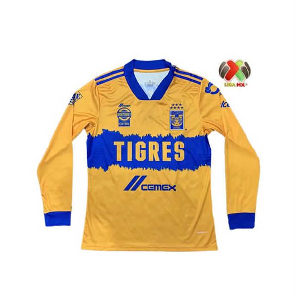 men 2020 2021 uanl tigres gignac soccer jerseys long sleeve kits 20 21 vargas camiseta maillot home away third pizarro mexico foot235h, Black;yellow
men 2020 2021 uanl tigres gignac soccer jerseys long sleeve kits 20 21 vargas camiseta maillot home away third pizarro mexico foot235h, Black;yellow