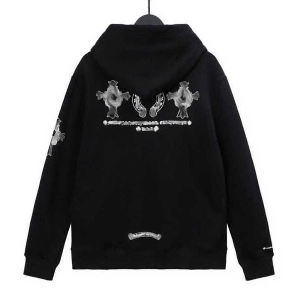 men's luxury fashion sweatshirts jackets men women classic hoodies zipper hooded sweater designer cross pullover sanskrit hoodie casual, Black
men's luxury fashion sweatshirts jackets men women classic hoodies zipper hooded sweater designer cross pullover sanskrit hoodie casual, Black