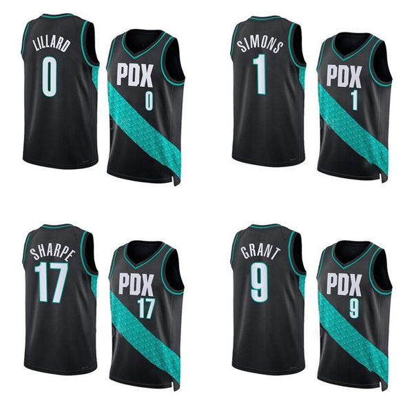basketball jerseys damian lillard anfernee simons jerami grant shaedon sharpe 2022-23 season black city versions men women youth jersey, Black;red
basketball jerseys damian lillard anfernee simons jerami grant shaedon sharpe 2022-23 season black city versions men women youth jersey, Black;red