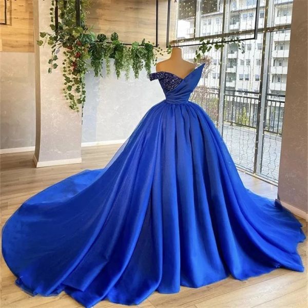 2023 royal blue prom dresses satin crystals beaded designer neckline custom made floor length evening gown formal occasion wear vestidos plu, Black
2023 royal blue prom dresses satin crystals beaded designer neckline custom made floor length evening gown formal occasion wear vestidos plu, Black