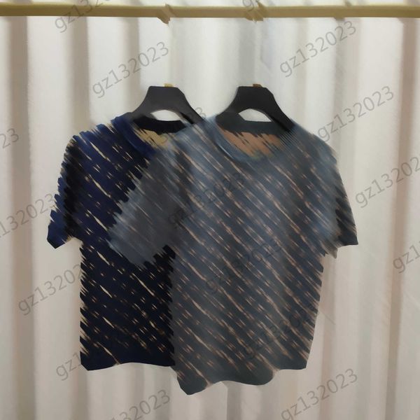 womens sweaters brand classic logo jacquard short sleeves knitted sweater threaded crewneck casual joker knitwear women apparel 2 colors, White;black 
womens sweaters brand classic logo jacquard short sleeves knitted sweater threaded crewneck casual joker knitwear women apparel 2 colors, White;black