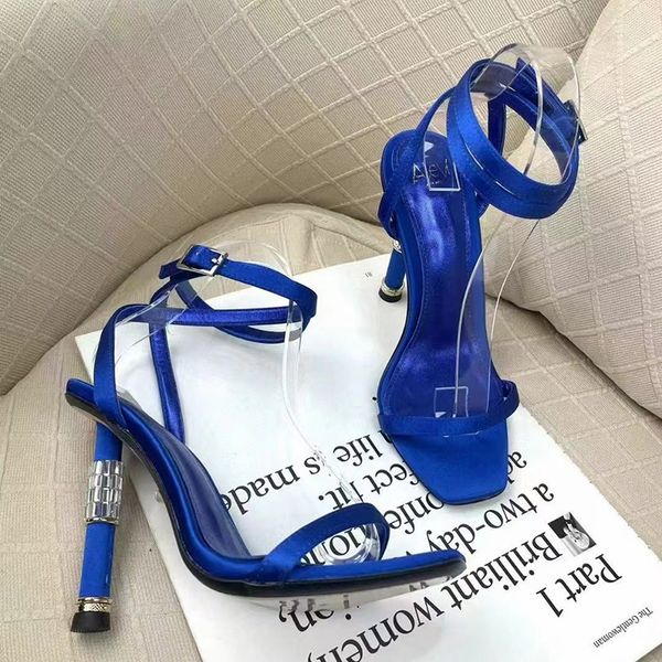 womens sandals luxury designer fashion rhinestone leather silk skateboard high heels open square casual sandal .5cm super high shoe, Black
womens sandals luxury designer fashion rhinestone leather silk skateboard high heels open square casual sandal .5cm super high shoe, Black