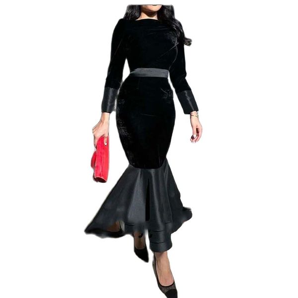 blue robes de soiree mermaid evening dresses elegant long sleeves dubai square sceep belt a line arabic floor-length prom gowns, Black;red
blue robes de soiree mermaid evening dresses elegant long sleeves dubai square sceep belt a line arabic floor-length prom gowns, Black;red